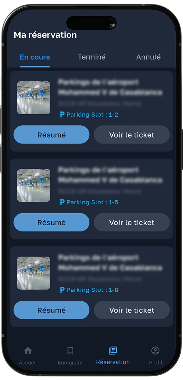 Expérience stationnement eBlasa